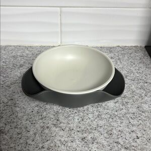 Pistachio Bowl- 2 pc Gray/White